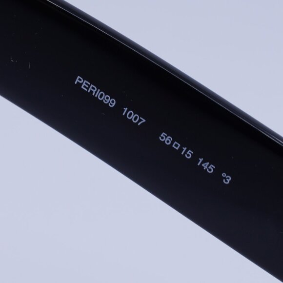 Palm Angels PERI099 HOLLYWOOD 1007 Sunglasses Black Cat Eye Frame, Grey Lenses - Picture 9 of 11